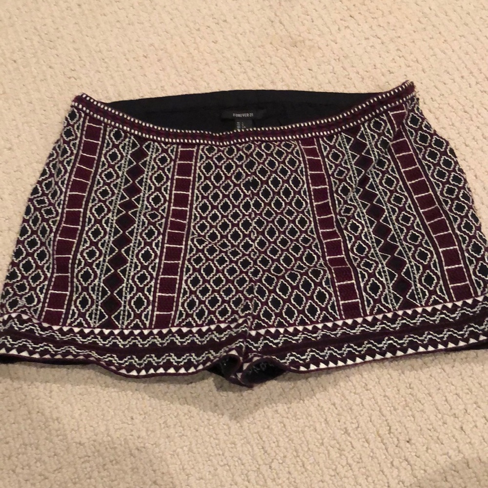 Tribal Print Shorts